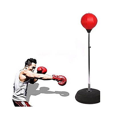 Saco de Boxeo Hinchable de Niños Bolsa de perforación Inflable Niños Altura Ajustable Bolsa de perforación for niños o niñas