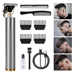 URAQT Cortapelos Hombre, Cortadora de Cabello Eléctrica Recargable, Máquina Cortar Pelo Inalámbrico con Cuchillas de Acero Inoxidable y 4 Peines Guía, precio