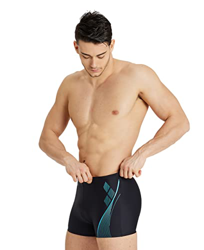 Arena Graphic Bañador corto para hombre, Negro/Martinica, 85 precio