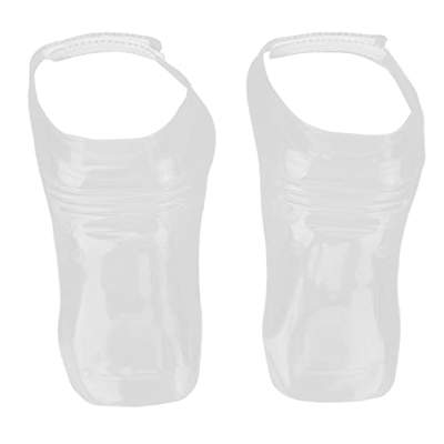 Cubierta de Zapatos de Peluquero, Protector de Zapatos de Corte de Pelo Silicona Transparente Suave Portátil para Peluquero para Peluquería