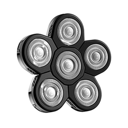 ENERRGECKO Cabezal de Afeitadora de Repuesto para Hombres Calvos, Cuchilla de Repuesto de Pelo de Barba de 6 Cabezas, Afeitadora EléCtrica FáCil de Li en oferta