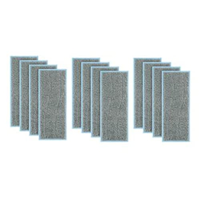WCPAR 12 Uds Accesorios de paño de Limpieza compatibles con Irobot Braava Jet M6 Robot mopa aspiradora paño de Limpieza Irobot (Color : Gold)