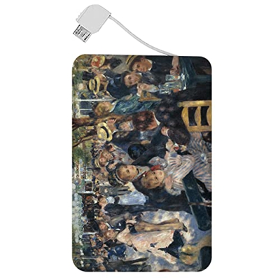 My Custom Style POWERCARD 8000mAh ULTRAPIATO 135x67x14#Arte-Le Moulin, Renoir#