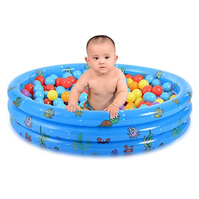XIANXIAN Piscina hinchable de 80 x 30 cm para niños y adultos, multifuncional, para verano, piscina familiar, circular, para jardín, exterior, fiesta 