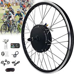 CUZONE Kit de conversión de Bicicleta eléctrica para Cassette de Rueda Trasera Kit de conversión de Bicicleta eléctrica Ebike para 20", 24", 26", 27,5 en oferta