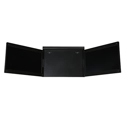 FUIK Extensor de Pantalla Dual, Extensor de Monitor Dual de 100-240 V para Escritorio (X50 Enchufe de la UE)