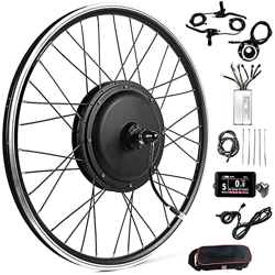 CUZONE Kit de conversión de Bicicleta eléctrica Cassette de Rueda Trasera 20",24",26",27,5",28",29",700c,Kit de Bicicleta eléctrica,Motor de Cubo de B precio