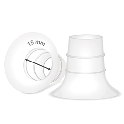 Maymom Inserto de brida de 15 mm compatible con Elvie Single / Double Electric, Elvie Stride Cup (24 mm), compatible con Medela PersonalFit Flex Shiel precio