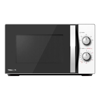 TOSHIBA Microondas Toshiba, 1000w, 25.9cm, 44cm, 33.4cm, Blanco, Grill, 20 Litros