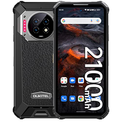 Telefono Movil Resistente OUKITEL WP19 (2022), 21000mAh Batería Smartphone Todoterreno, 8GB RAM+256GB ROM Moviles Irrompible, 6.78 Pulgadas 64MP Cámar características