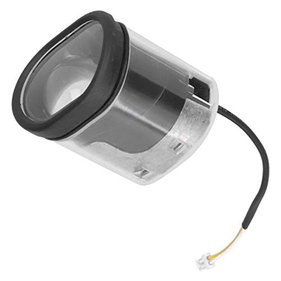 Pwshymi Faro de scooter, diseño impermeable, a prueba de viento, luz delantera, estable, resistente al desgaste, alto brillo para Ninebot MAX G30 Scoo