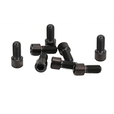 RTZY Tornillos para Pedales de Bicicleta, Pernos para Pedales de Bicicleta M4x8mm, antioxidantes para Bicicleta de montaña