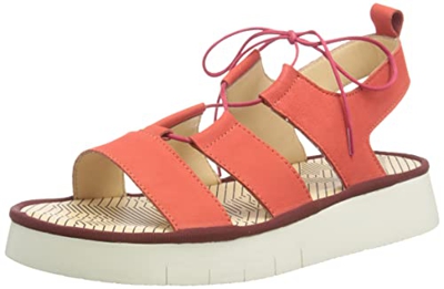 Fly London Caio363fly, Sandalia Mujer, Rojo Diablo, 38 EU