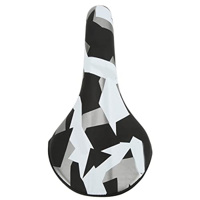 Pwshymi Cojín Ancho para Asiento de Bicicleta, Comodidad de Asiento de Bicicleta con Báscula para Ciclismo(Relámpago)