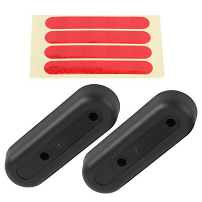 Pwshymi Cubierta decorativa de horquilla para scooter eléctrico, accesorio de reemplazo de plástico PET portátil, pegatina reflectante para el trabajo