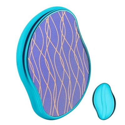 Nano Crystal Hair Eraser,Borrador de pelo nano de cristal, borrador de pelo portátil, exfoliación sin dolor, depilación física rápida y efectiva para 