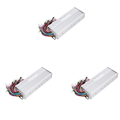 Jojomino 3 x 48 V 60 V 64 V 72 V 1200 W 1500 W 18 Tubos Controlador Sin Escobillas/Controlador de Motor para Bicicleta Eléctrica