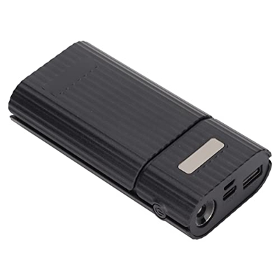 Fupei Cargador Portátil DIY, Caja de Carga de Batería Universal 21700 de Salida Conveniente de 2 Entradas Y 5 V, Carga Rápida para Productos Electróni