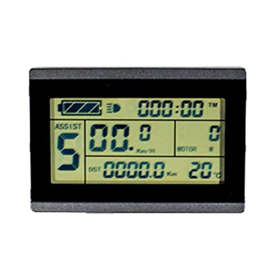 Lodokdre KT Ebike LCD3U pantalla con conector SM 24 V 36 V 48 V 72 V LCD3 pantalla LCD para bicicleta eléctrica Ebike kit de conversión