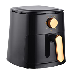 Freidora de Aire, freidora de Aire Caliente eléctrica de 1100 W con Perilla de Tiempo, Cesta Antiadherente de 4 L, freidora de Aire de Cocina Saludabl en oferta