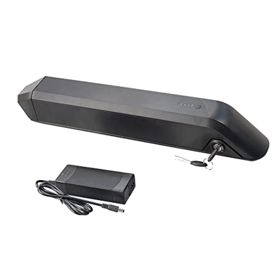 WILLQ Batería Ebike 48V 8Ah 10Ah 13Ah 15Ah Batería de Iones de Litio con Cargador/Bloqueo Seguro/Base de batería/Batería de Bicicleta eléctrica para K