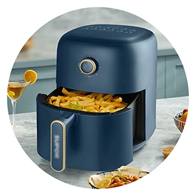 Freidora de Aire para Uso doméstico freidora eléctrica de Gran Capacidad freidora de Aire Multifuncional Horno eléctrico automático sin Aceite