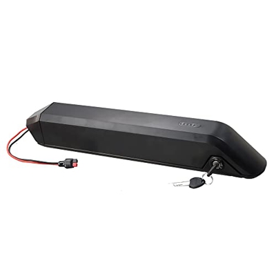 WILLQ Batería Bicicleta eléctrica 48V 10Ah 12Ah Batería de Iones de Litio 48V 12.8Ah Batería de Repuesto para Bicicleta Plegable con Cargador para Mot