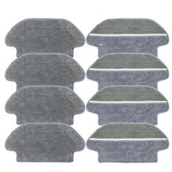 LITADS Home Cleaning Mopa insertos aptos para Viomi V2 V-RVCLM21B mijia STYJ02YM serie robot limpieza del hogar kit de inserción de trapeador de tela  en oferta