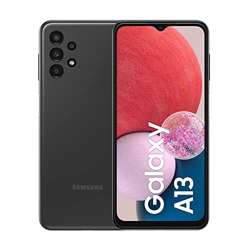 Samsung Galaxy A13, Smartphone Android, Pantalla Infinity-V de 6,6 Pulgadas, Android 12, 4 GB de RAM y 64 GB de Memoria Interna Ampliable, batería de  precio