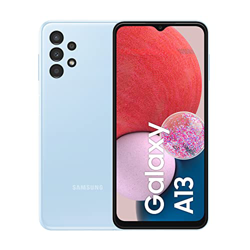 Samsung Galaxy A13, Smartphone Android, Pantalla Infinity-V de 6,6 Pulgadas, Android 12, 4 GB de RAM y 64 GB de Memoria Interna Ampliable, batería de  precio