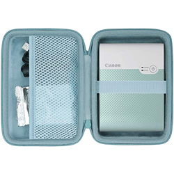 co2CREA Estuche de viaje duro de repuesto para Canon SELPHY QX10 impresora fotográfica cuadrada portátil (para SELPHY QX10, funda verde) en oferta