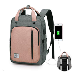 WindTook Mochilas Portatil para Mujer Mochila Ordenador Portatil 15.4 Pulgadas Multifuncional Bolso Mujer Impermeable con Puerto USB de la Vida Diaria en oferta