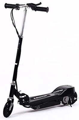 stdpcxz Scooter Eléctrico, Motor De 120 W 5-10 Km 15 Km/H 70 Kg De Carga Máxima, Scooters para Adolescentes De 12 Años En Adelante Scooter para Adulto