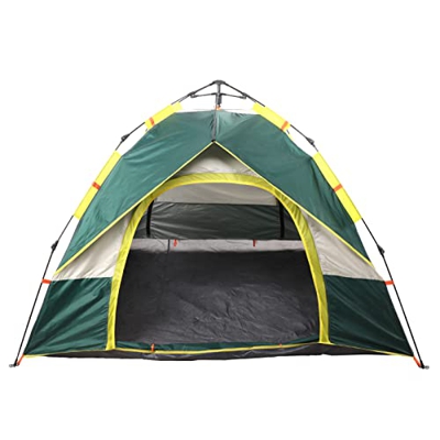 BUQE Tienda de fraguado rápido, Versátil 2 Puertas y Ventanas Tienda de campaña Revestimiento de PU para Sandbeach