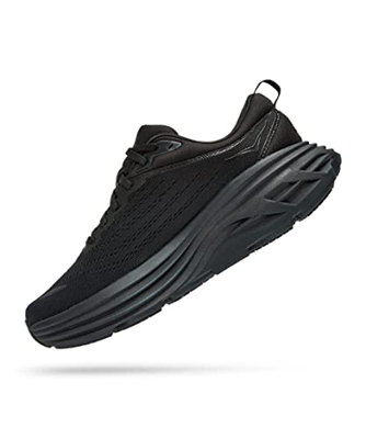 HOKA ONE One Bondi 8, Running Shoes Mujer, Black/Black, 38 EU