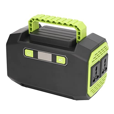 Generador de Energía Portátil, Estación de Energía Móvil de Salida de Onda Sinusoidal, Protección de Circuito Multifuncional con Enchufe y Enchufe par