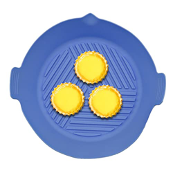osmanthus Freidora de Aire de Silicona,Olla de Silicona para freidora de Aire | Accesorios Reutilizables para Horno de sartén de Aire de 8 Pulgadas, B precio