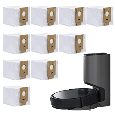 Youding 5 Pcs Bolsa de Polvo de Robot de Barrido,Paquete de 10 Bolsas de Polvo para T8 T9 T8 MAX - Piezas de Repuesto para Bolsas de aspiradora de Gra