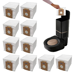 Jildouf Bolsa de Polvo de Robot de Barrido | Paquete de 10 Bolsas T8 compatibles con aspiradora T8 T9 T8 MAX - Accesorios para Robots de Barrido de Gr en oferta