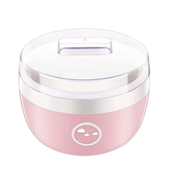 Ice Cream Maker Machine for hogar, 1 cuarto de acero inoxidable Helado eléctrico Helado de acero encimera, yogurt congelado automático, sorbete for ni en oferta