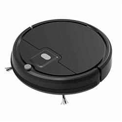 GATASE Robot vacío, aspiradora robótica de 1800pa sin enredo con Hepa Sistema, Limpieza de la Superficie múltiple, for el Cabello de Mascotas, Piso Du precio