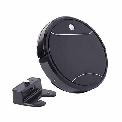 GATASE Aspiradora de Robot, 1200pa Fuerte Potencia de succión aspiradoras robóticas, autocomplacencia, Ideal for Piso Duro, Alfombra, Cabello for Masc