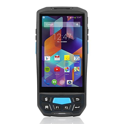 ERYUE Android 8.1 PDA Terminal POS de mano 1D Escáner de código de barras Colector de datos Máquina de inventario 4G WiFi BT Computadora móvil con pan