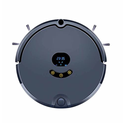 GATASE Aspiradora de Robot, aspiradora Inteligente de hogar, aspiración robótica automática y automática for el Pelo Duro (Size : Blue) precio
