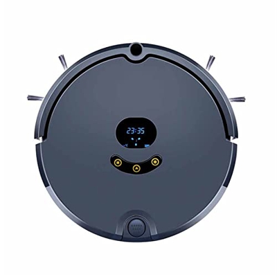 GATASE Aspiradora de Robot, aspiradora Inteligente de hogar, aspiración robótica automática y automática for el Pelo Duro (Size : Blue)