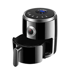 Freidora de aire de 3,2 l sin aceite, mini horno con freidora de chips con múltiples ajustes preestablecidos de cocción, hornear y asar a la parrilla, en oferta