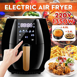 ECONOA Freidora de Aire eléctrica con 7 preajustes, Pantalla táctil LED Digital, Olla Antiadherente, Sistema de circulación de Aire Caliente de 360 ​​ precio