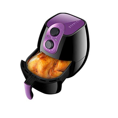 ECONOA Freidora de Aire Digital 8 en 1 y Libros de Recetas, Pantalla táctil Completa Mejorada, 1500 W útil Family