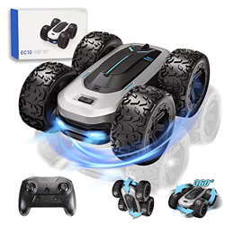 Coche Teledirigido,15KM/h 4WD Coche RC:Rotación de 360 ​​​​° / Luz / Efecto Especial de Volteo,Coches Teledirigidos para Niños 6-16 años,2.4Ghz Coche  precio
