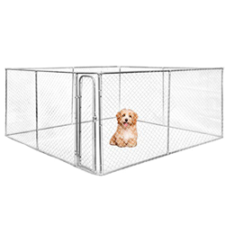 Caseta para Perros Nordic ProStore - Caseta para Perros sin Techo - Jaula para Perros de Acero galvanizado - Caseta para Perros Resistente a los Rayos precio